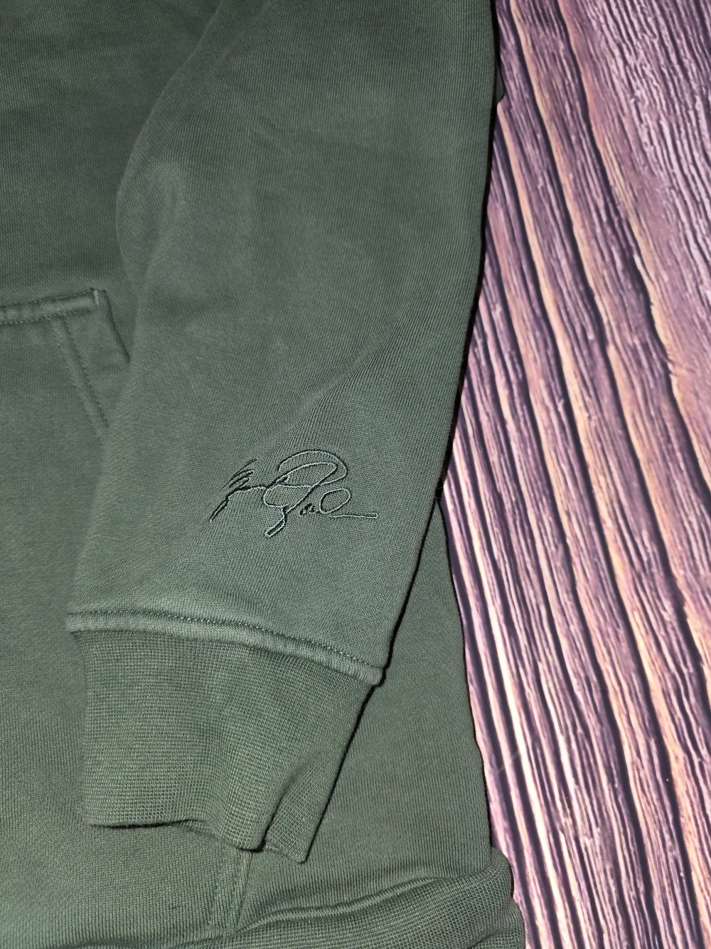 Jordan Men's Zip-Up Hoodie in Dark Green